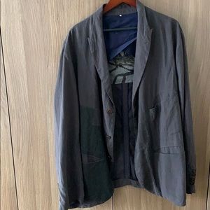 Ziggurat Chen linen jacket